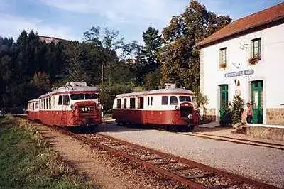 Chemin de Fer du Vivarais Autorail Billard